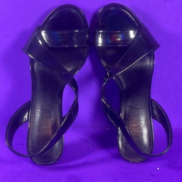 DKNY Black DIVA Slingback Sandal Women's Shoe Size 6.5-NEW - Picture 5 of 8